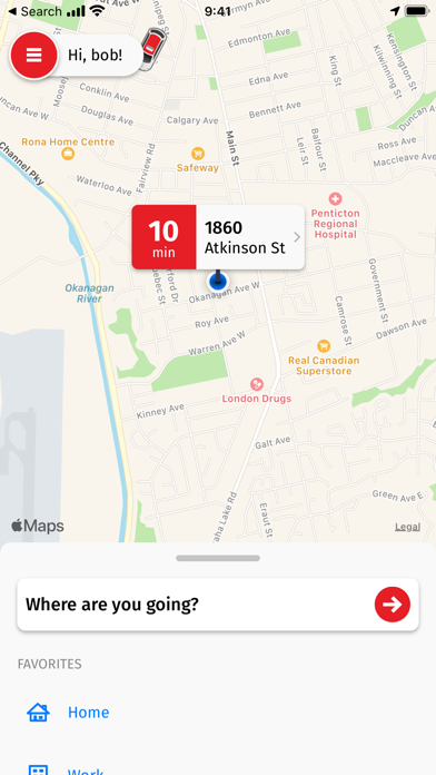 Penticton Taxi Screenshot