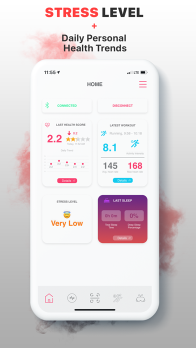 AIO Sleeve Health App Screenshot