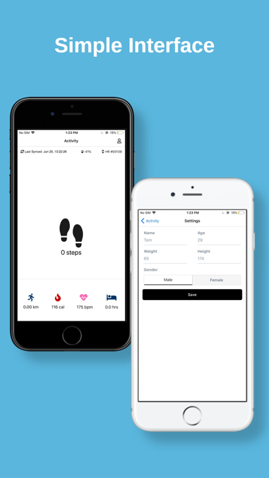 Screenshot #2 pour MyActivityTracker