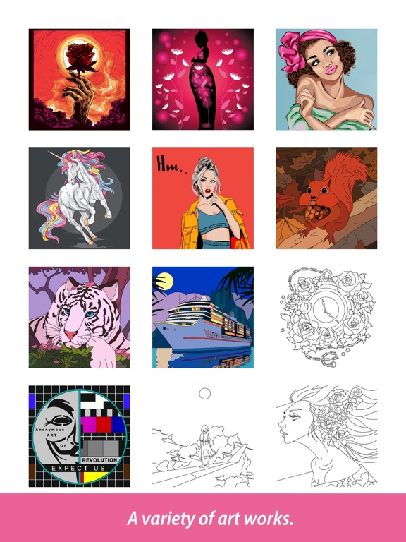 Screenshot #4 pour Coloring Book: Color Puzzle