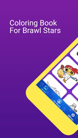 Game screenshot Coloring By number Brawl Stars mod apk