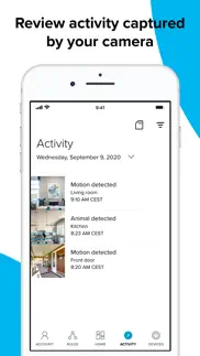 momentum smart home iphone screenshot 4