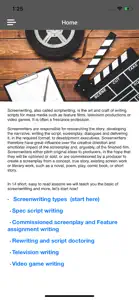 Script Writing Full Course screenshot #2 for iPhone