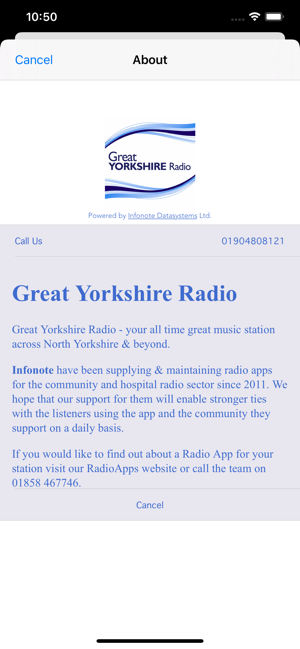 Great Yorkshire Radio(圖3)-速報App