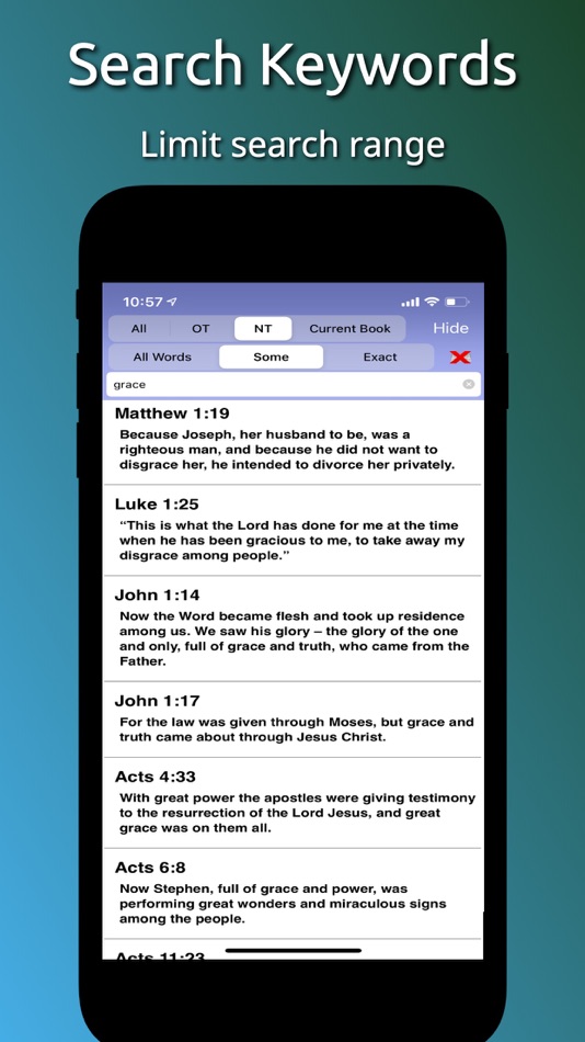 #3. Touch Bible: Read, Study & Go (iOS) By: Patrick Franklin