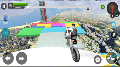 Police Bike Rider Stunt Game Screenshot