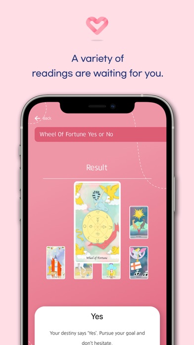 Crush or Love Tarot Screenshot