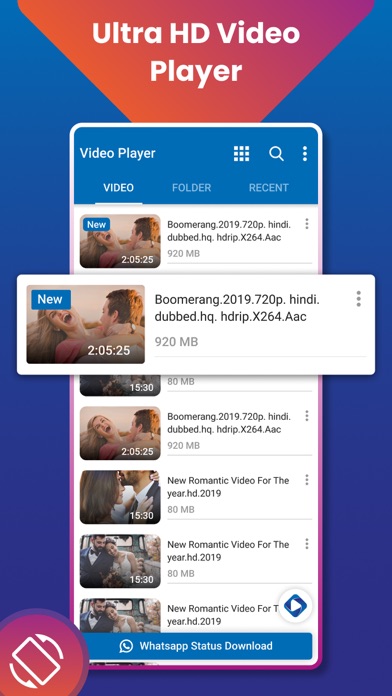 HD Video Player – SX HD Player Screenshot