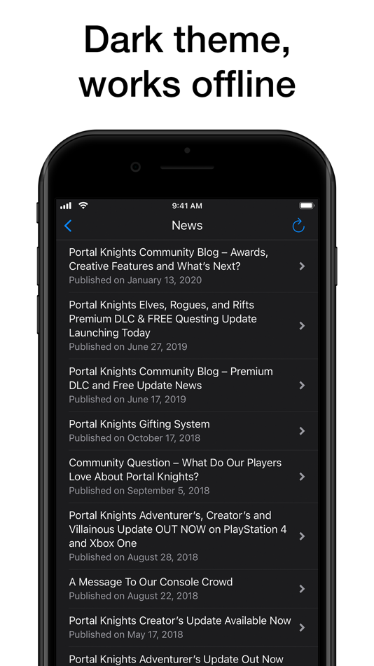 #9. Pocket Wiki for Portal Knights (iOS) 由: Kateryna Momotova