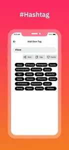 Hash Tag Generator : #Hashtags screenshot #4 for iPhone