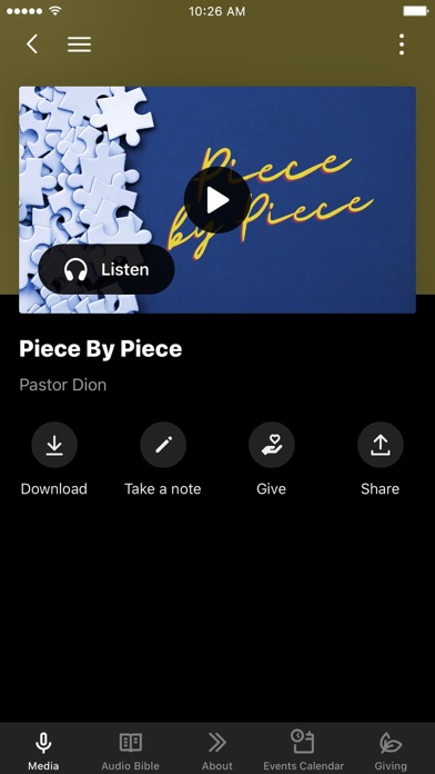 Screenshot 2 of City Life Church Bradenton App