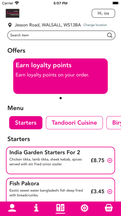 India Garden Heeley Screenshot