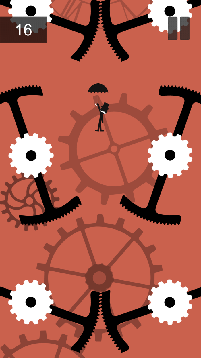 Stickman Umbrella Falls