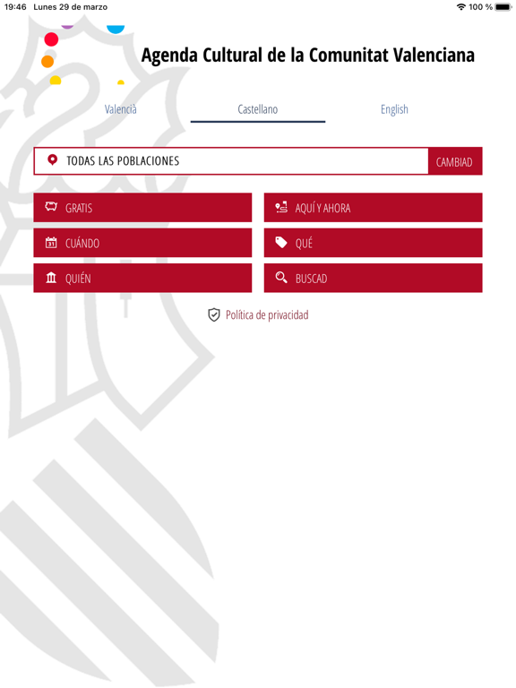 Screenshot #4 pour GVA Agenda Cultural