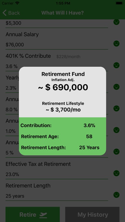 401Key - Retirement Calculator