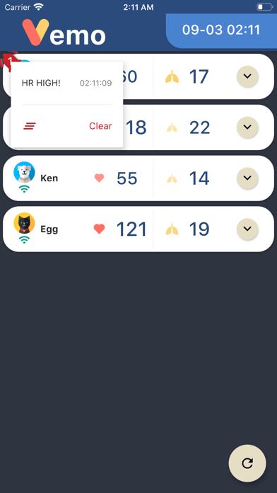 Bionet VEMO Link Screenshot