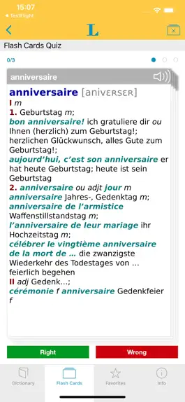 Game screenshot Französisch XL Pro Wörterbuch hack