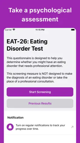 Game screenshot Eating Disorder Test mod apk