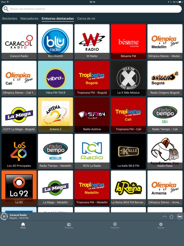 Radios Colombia: Radio en Vivo dans l'App Store