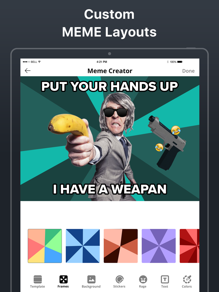 The Meme Maker and GIF Generator