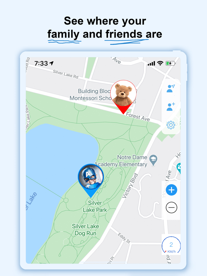 Find My Family Friends and Phone