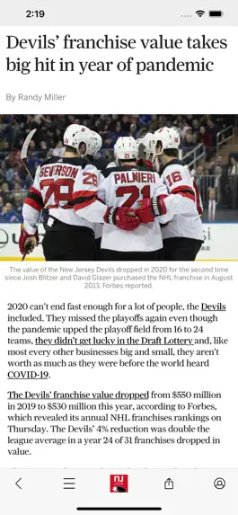 Game screenshot NJ.com: New Jersey Devils News hack