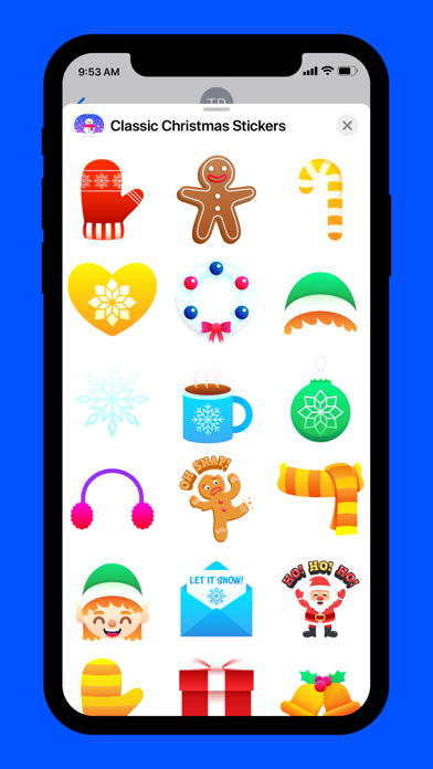 Screenshot #3 pour Christmas Cheer Stickers