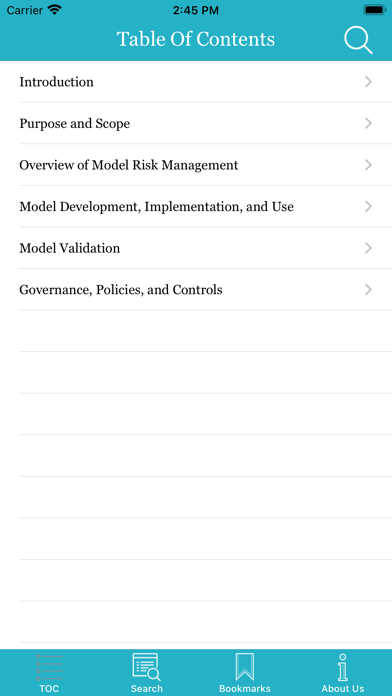 Screenshot #1 pour Model Risk Management SR 11-7