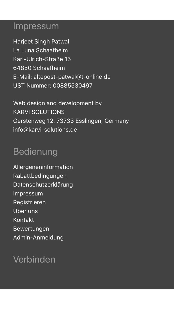 Lieferservice La Luna