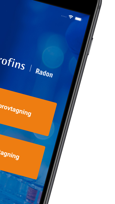 Eurofins Radon Screenshot