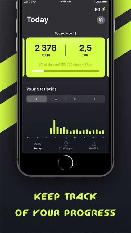 Hike - walk and get reward