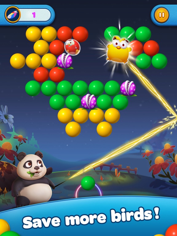 Screenshot #4 pour Bubble Shooter Panda Crush