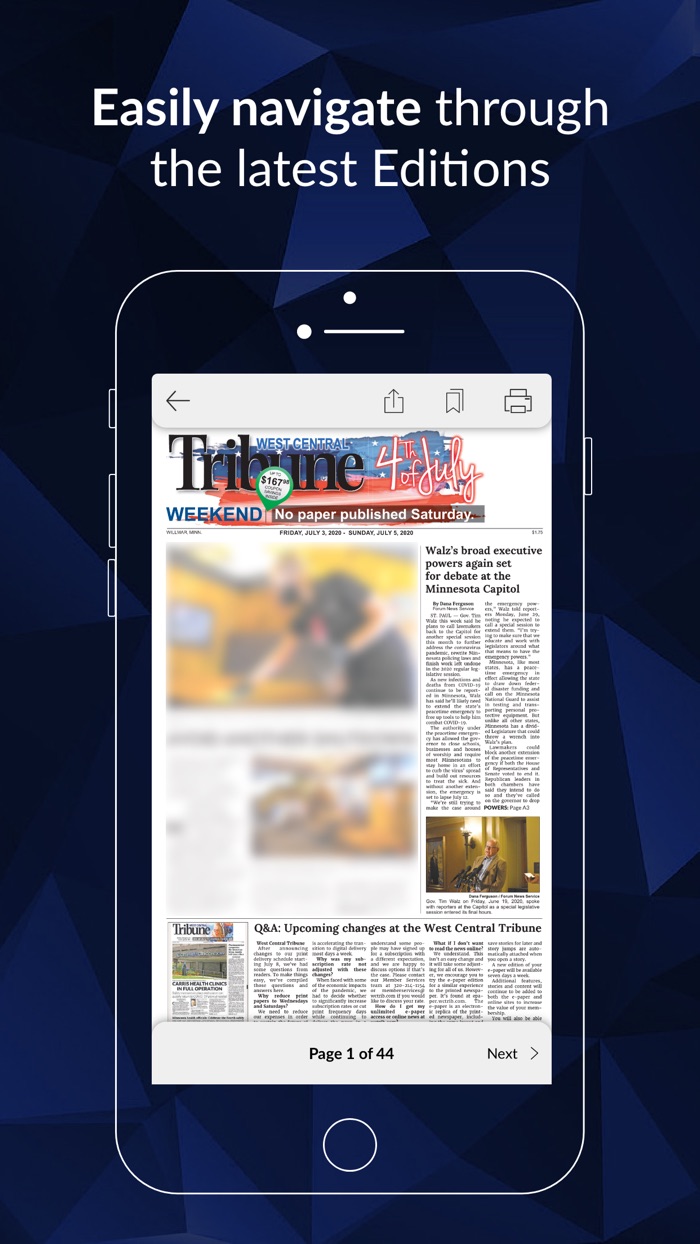 West Central Tribune E-Paper