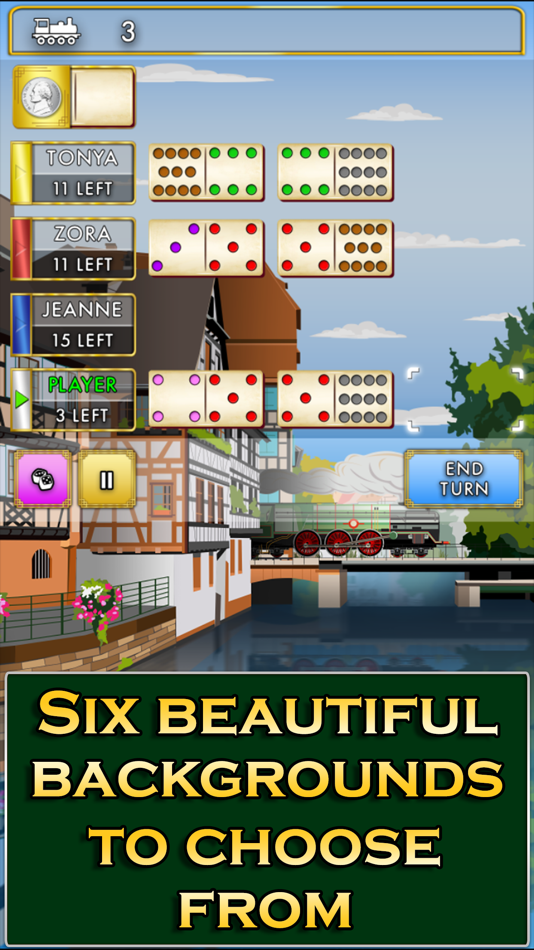 #3. Orient Express Dominoes (iOS) 由: Glowing Eye Games Ltd