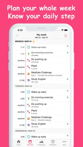 Game screenshot Week Plan - Organize your life hack
