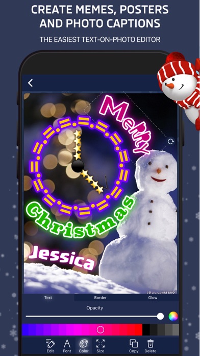 Screenshot #2 pour Christmas greetings cards
