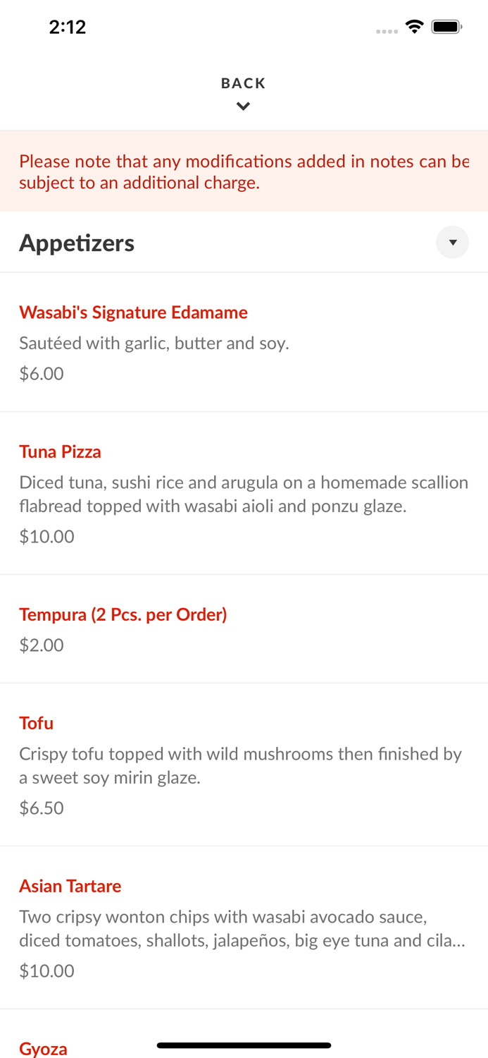 Wasabi Japanese To Go