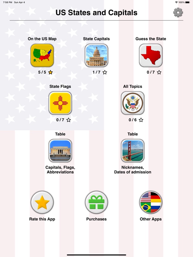 50 US States - American Quiz on the App Store
