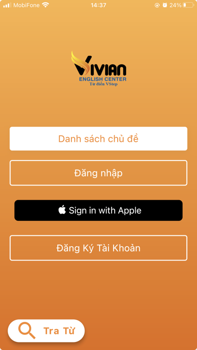Vstep English Dictionary Screenshot