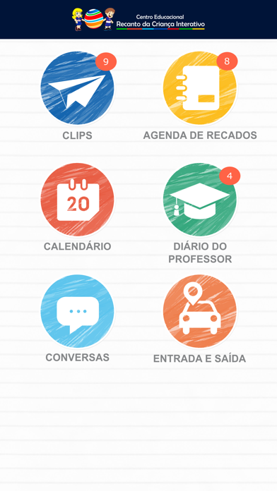 Recanto Interativo App Screenshot