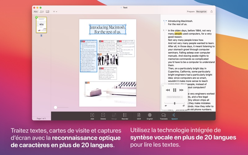 Screenshot #1 pour Prizmo 4 › Pro Scanning + OCR