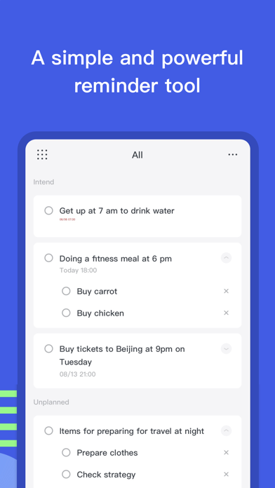 每日计划-日程提醒事项，备忘录待办清单软件 screenshot 3