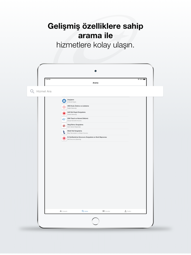 ‎e-Devlet Screenshot