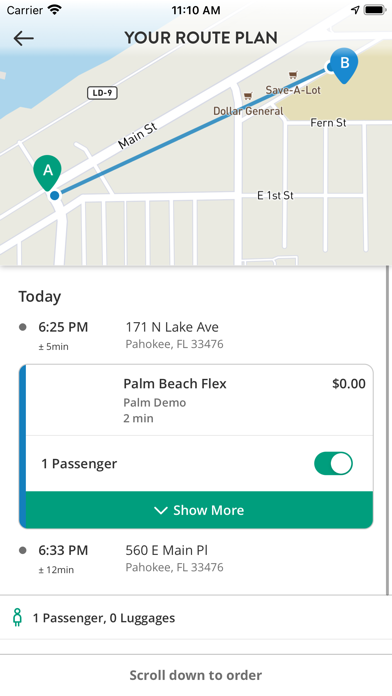 Maaster Mobility Screenshot