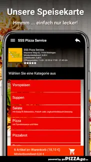 sss pizza service böblingen iphone screenshot 4