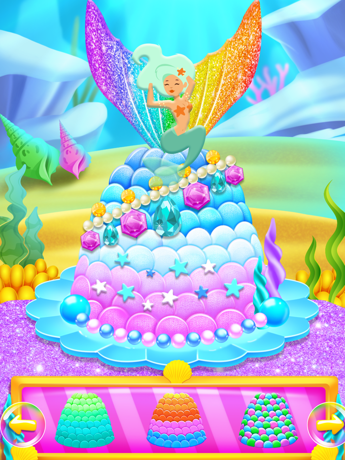 Mermaid Cake Maker Chef