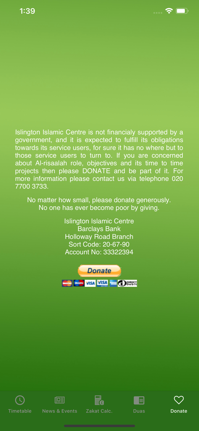 Prayer Time Alrisaalah Masjid