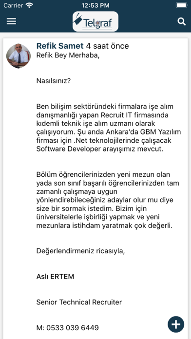 Screenshot #3 pour Telgraf Mobil