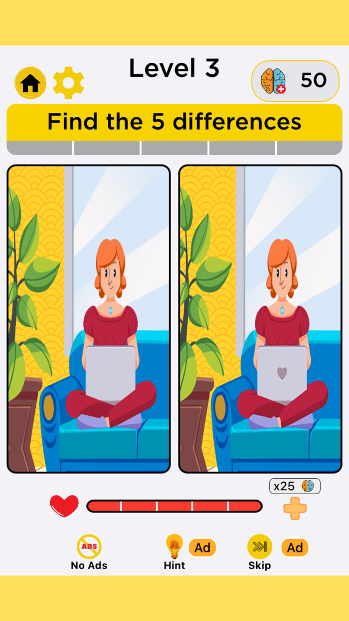 Difference Hero Fun Challenge