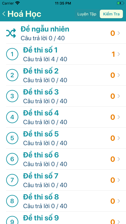 #5. Ôn Thi THPT - Đại Học (iOS) 게시자: Hoa Nguyen Quang